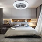 1stshine Home Decor Ultra-thin Multifunction LED Fan Ceiling Lights