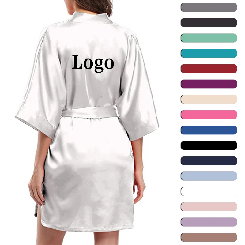 peignoir bridesmaid