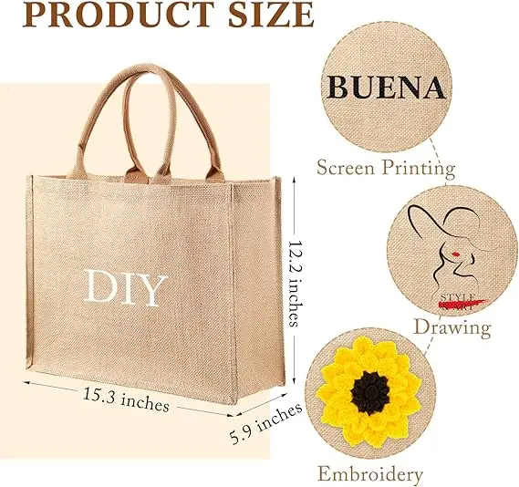 jute bags shopping