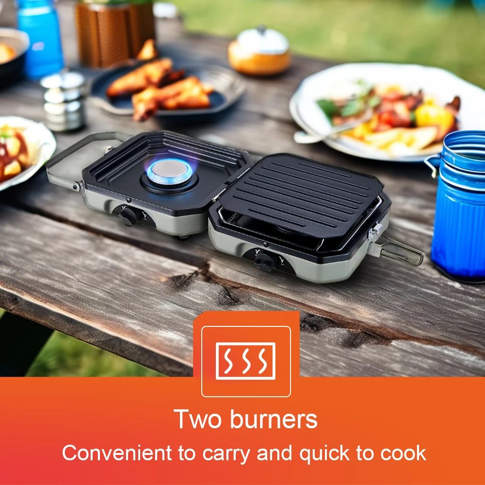 product wholesale quality outdoor portable camping gas stove 23kw cooktop for campers-15