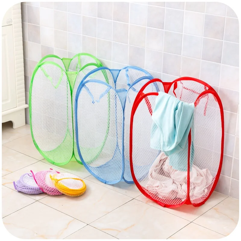 Dirty Garment Folding Collapsible Bathroom Bag Storage Hamper Toy Organizer Bag home storage baskets laundry basket