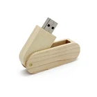 Drive 2gb Usb Drive USB 2.0 Swivel Promotion Natural Wooden USB Flash Drive 128MB 1GB 2GB Free Custom Logo Engraved