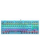Plug And Play Usb Connection Keyboard Multi Color Lighting Collocation Gaming Keyboard
