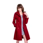 Coat Coats Woman Overcoat Coat Women Woman Winter Warm Formen Woman's Long Natural Fur Wool Coats For Ladies