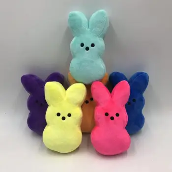 Amazon Cross-Border New Product 15Cm Peeps Easter Bunny Plush Toy Doll Birthday Gift
