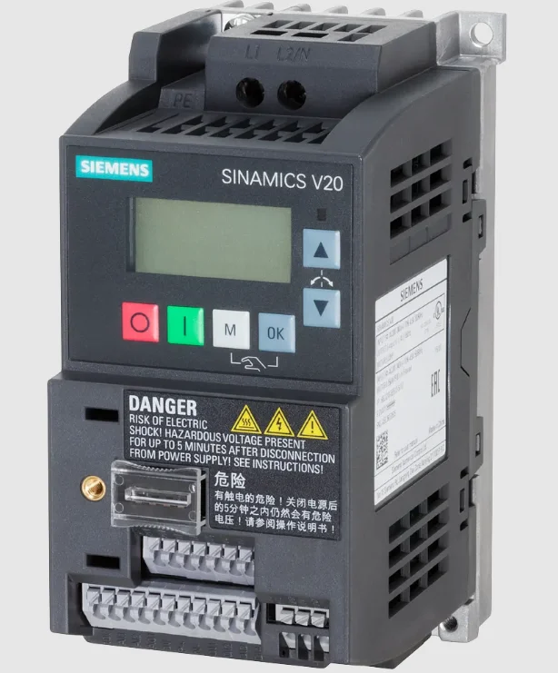 6SL3210-5BE31-8UV0 380-480V 3AC -15/+10% 47-63Hz 18.5kW inverter 6SL32105BE318UV0 SINAMICS V20 Siemens