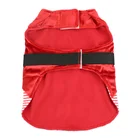 Pet 2021 Autumn Winter Cold Warm Shiny Silk Velvet Christmas Series Vest Pet Jacket For Pet Clothes