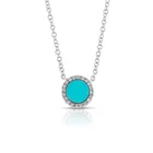 Silver Turquoise Silver 925 Sterling Silver Wholesale Indian Gold Jewelry Turquoise Necklace