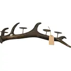 Candle Holder In Retro Candle Holder Shape Antlers Candlesticks In Cast Horn Design Resin