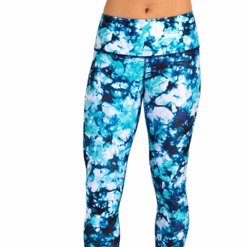 Women Wholesale Best Quality Ethically Made Workout Tights Sustainable Leggings UPF50 Custom Prints Eco Friendly Activewear