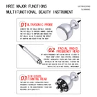 Cavitation Rf Machine Portable 6 En 1 40K Fat Burner Cavitation RF Vacuum Machine