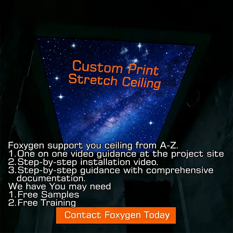 nice quality decorative night sky design uv printed starry stretch ceiling-23