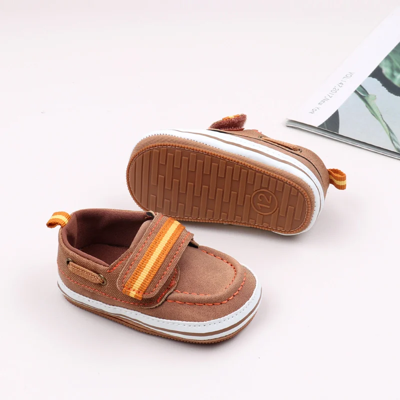 High Quality Soft TPR Outsole PU Baby Dress Shoes for Boys Spring Season Sprint Autumn Lightweight Breathable Anti-Slip Design supplier