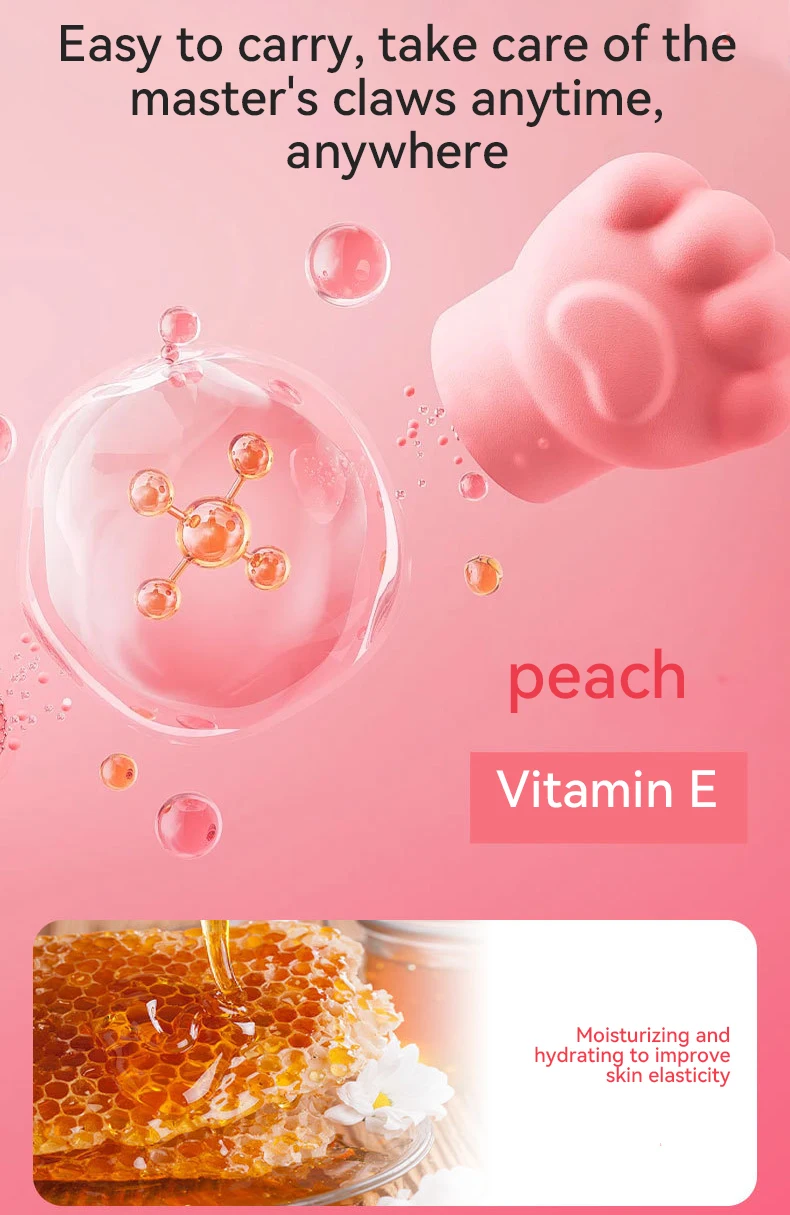 New Four Seasons Pet Foot Moisturizer to Prevent Dry and Cracked Feet of Cats and Dogs Peach Flavored Plant Essence Pet Products factory