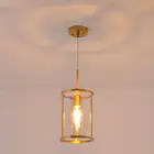 Glass Pendant Modern Brass Finish Clear Glass Lamp Gold Ceiling Luxury Chandeliers Pendant Lights