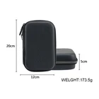 Protective Small Hard Electronic Accessories Case EVA 2.5Inch HDD Case