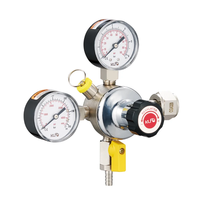 High Quality CO2 Regulator for Beer Premium Gas Regulator factory