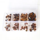Doll 100Pcs /box 4-12mm Pin Glass Toy Eyes For Diy Handcraft Findings For Diy Doll Finsings