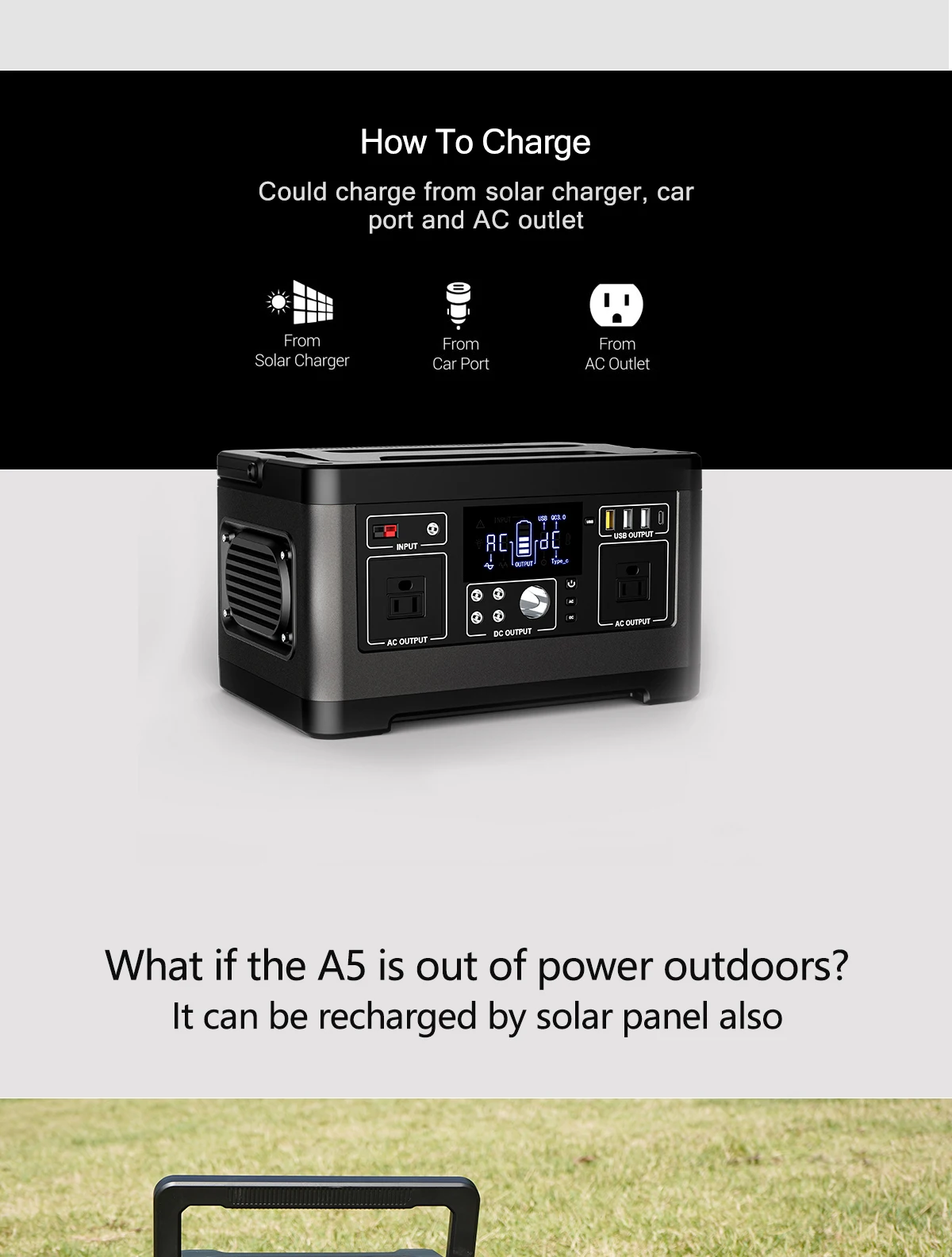 All-In-One 600W Smart Renewable Energy Power Station Off-Grid Solar Inverter with MPPT Controller for Home Use factory