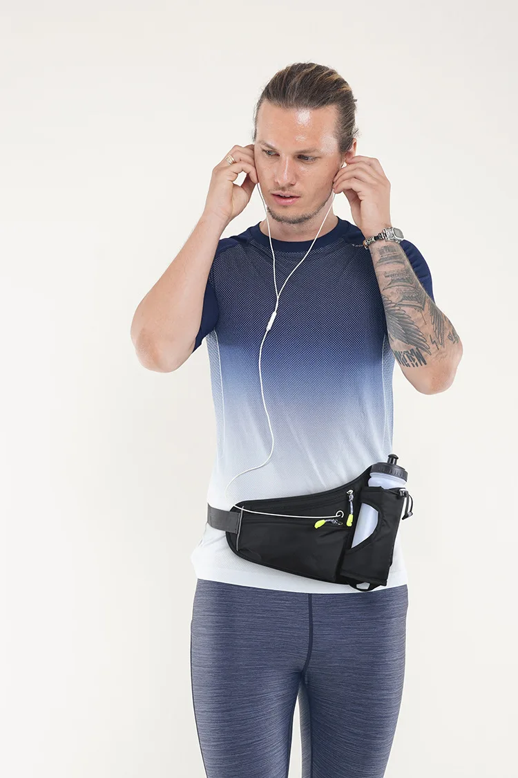 Travel fanny pack jogging accessories odm oem ultra light running bag custom printed logo water bottle belt sports Travel fanny pack jogging accessories odm oem ultra light running bag custom printed logo water bottle belt sports