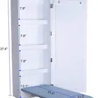 Folding Ironing Board Ironing Center Furniture Wooden Wall Mounted Folding Ironing Board