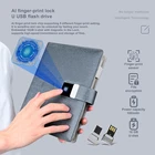 Mp4 New Product LCD Video 7 Inch Screen A5 Advertising MP4 Player Smart Diary Notebook With Powerbank