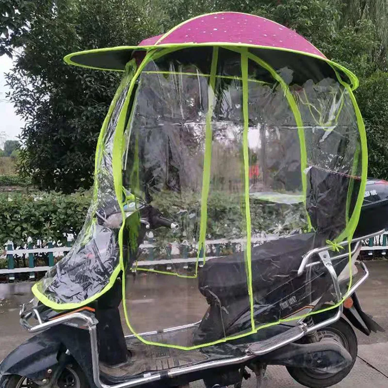 bike umbrella with side cover