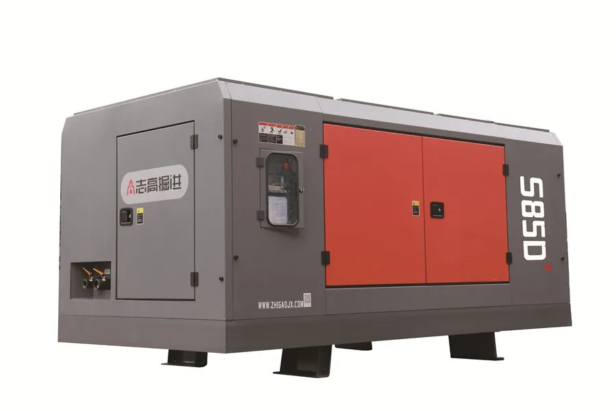 ZEGA S85D 228KW Diesel Engine Screw Air Compressors for