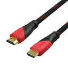 SIPU Factory Supply Black Nylon Weave Shield Copper 2060P Fast Transfer Cord HDMI 4k Cables