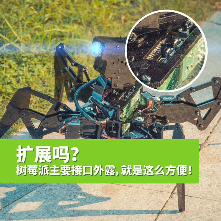 stem quadruped spider raspberry pi robot| Alibaba.com