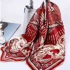 Scarf Hijab Custom Silk Scarf Women Printed Pure Silk Scarf Bandana Square Silk Scarf Women Hijab