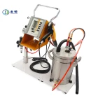 Machine Gun Lab Use Powder Hopper Manual Electrostatic Metal Powder Coating Machine Powder Spray Gun