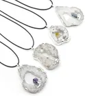 Gemstone Crystal Natural Jewelry Gift Rare Rough Healing Chakra Gemstone Crystal Reiki Mineral Pendant