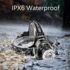 Torch Light 3 Modes Powerful Waterproof Army Military Long Range Basic Rechargeable Led Head Torch Light