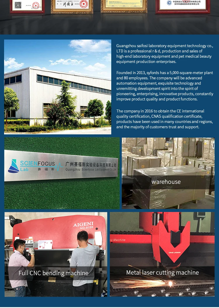 China Factory Direct Supply F9-DT-1800 Acid Alkali-Resistant Fume Hood Laboratory Equipment for School Labs