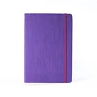 Notebook Free Sample Eco Friendly Paper Handmade Pu Leather A5 Hard Cover Notebook With Elastic Strap