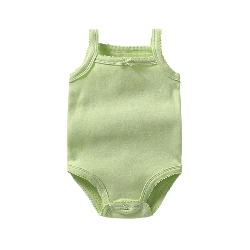 manufacturer baby romper unisex baby sleeveless suspender bodysuit cotton infant baby onesiee