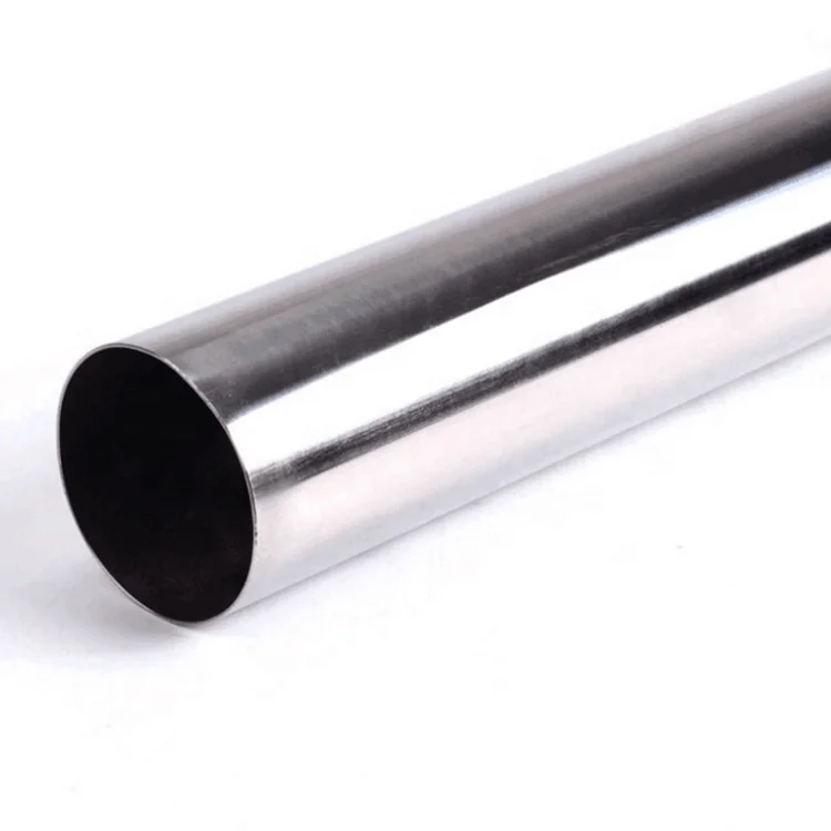Welded 1 OD 3A Polished Stainless Steel Tubing - 8 Length 304L 16 Gauge .065