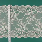 Wedding High Quality Cord Embroidered Guipure White Brocade Lace Fabric For Wedding Dress