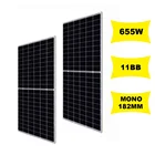 Panel Bifacial Solar Panel Bifacial Solar Panel Price 640W 700W 1000W Half Cut Mono Solar Panel For Home