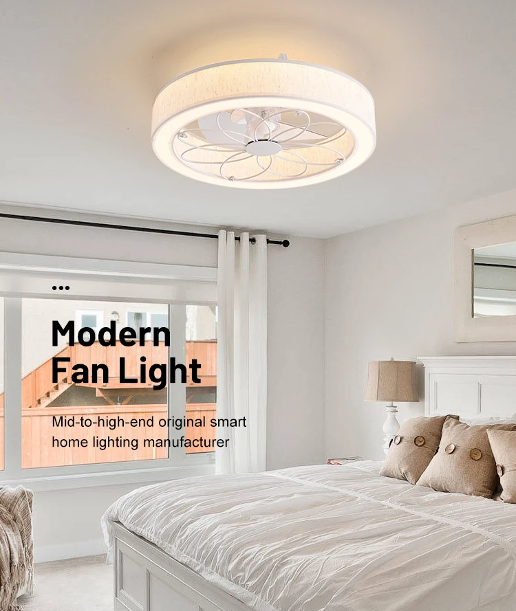 Ceiling Fan, 220, iron+fabrics, MD8112 - detail 6