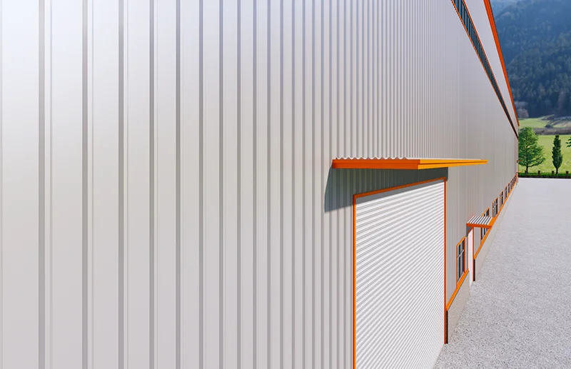 Custom Design Steel Building Structure Warehouse From China for Storage details