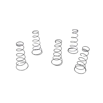 Supply wholesale steel conical metal springs, stainless steel tower compression springs, tower coil springs