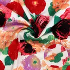 Textile Floral ESSE TEXTILE FLORAL PRINT DTY DOUBLE BRUSHED POLYESTER DBP FABRIC FOR SHIRT