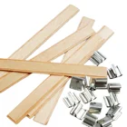 Eco-friendly Soy Candles Wood Wick Wooden Wick For Candles Luxury Making