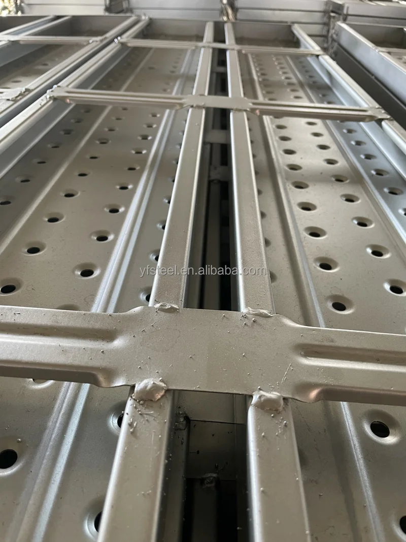 Galvanized Scaffolding Platform Steel Plank With Hooks Buy