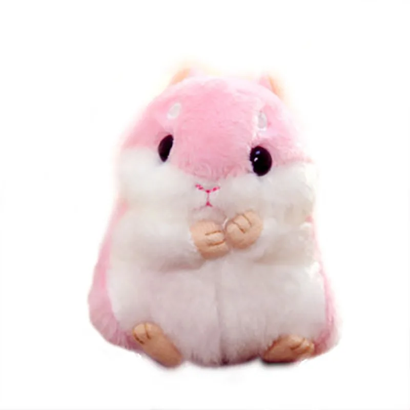 pink hamster plush