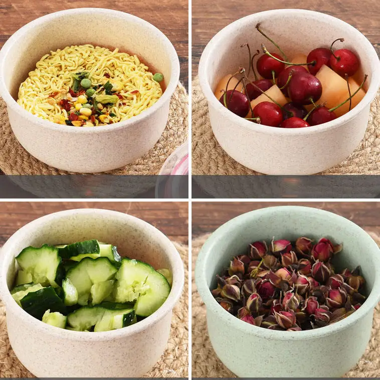 Eco-Friendly Fresh Keeping Bowl With Lid Microwave Bowl Set Bento Lunch Box Food Storage Box