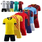 Football Cheap Wholesale Blank Soccer Uniform Inventory Fast Shipping Bulk Football Soccer Jersey