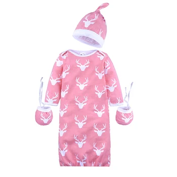 2019 dress design children's kid blank custom print pajamas set baby girl sleepwear